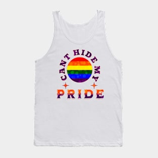 Can't hide my pride - 3 Tank Top